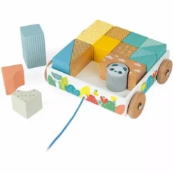 Janod Blokkenkar Trekfiguur Berenbos 16 Janod Blokkenkar Trekfiguur Berenbos -Kinderspeelgoed janod blokkenkar5