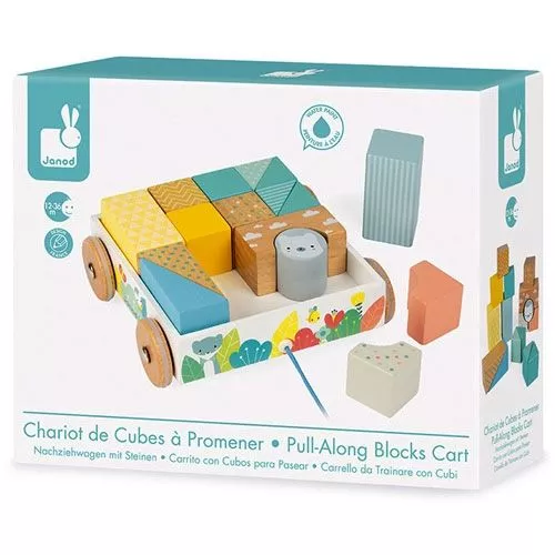 Janod Blokkenkar Trekfiguur Berenbos 10 Janod Blokkenkar Trekfiguur Berenbos - Afbeelding 8