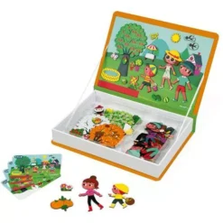 Janod Magneetboek De Vier Seizoenen - 115st 9 Janod Magneetboek De Vier Seizoenen - 115st -Kinderspeelgoed janod magneetboek 4 seizoenen2