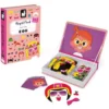 Janod Magneetboek Gekke Gezichten Meisjes - 55st 2 Janod Magneetboek Gekke Gezichten Meisjes - 55st -Kinderspeelgoed janod magnetibook gekke gezichten meisjes