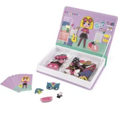 Janod Magneetboek Verkleedfeest Meisjes - 46st 9 Janod Magneetboek Verkleedfeest Meisjes - 46st -Kinderspeelgoed janod magnetibook verkleedfeest meisjes2