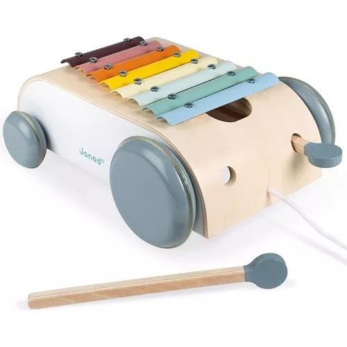 Janod Xylofoon Trekfiguur 4 Janod Xylofoon Trekfiguur - Afbeelding 2