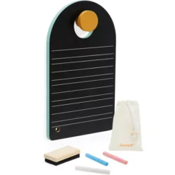 Janod Draagbaar Krijt- En Tekenbord - Dubbelzijdig