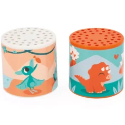 Janod Geluidsdoosje Dino - Assorti -Kinderspeelgoed janod geluidsdoosje dino assorti1