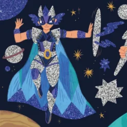 Janod Knutselset Glitter Superhelden -Kinderspeelgoed janod knutselset glitter superhelden4