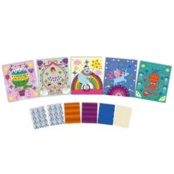 Janod Knutselset Strass En Stickers - Feest 17 Janod Knutselset Strass En Stickers - Feest -Kinderspeelgoed janod knutselset glittersteentjes feest7