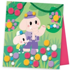 Janod Knutselset Pompom -Kinderspeelgoed janod knutselset pompom3