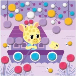 Janod Knutselset Pompom -Kinderspeelgoed janod knutselset pompom4