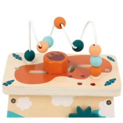 Janod Looping En Puzzeltafel - Dino -Kinderspeelgoed janod looping en puzzeltafel dino4