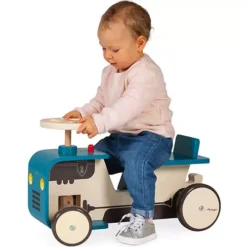Janod Loopwagen Tractor -Kinderspeelgoed janod loopwagen tractor 2