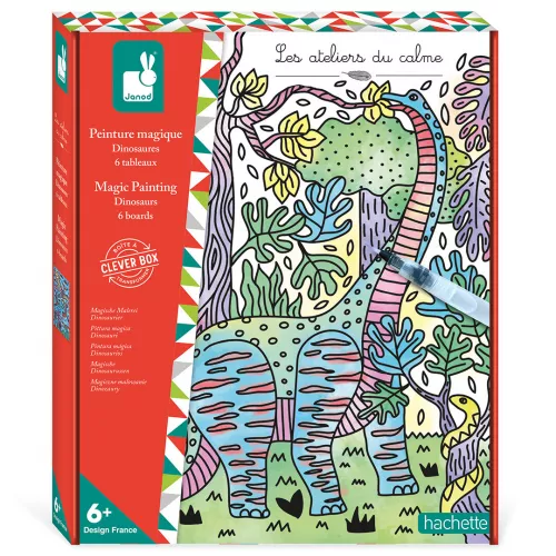 Janod Magische Schilderijen Dinosaurussen 3 Janod Magische Schilderijen Dinosaurussen
