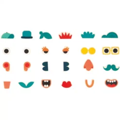 Janod Magneten Mix&match Potretten - 24st 9 Janod Magneten Mix&match Potretten - 24st -Kinderspeelgoed janod magneten mix match potretten 24st 4