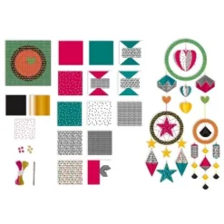 Janod Knutselset Mobiel Origami -Kinderspeelgoed janod mobiel origami2