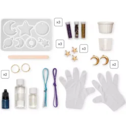Janod Sieraden Maken Sterrenstof -Kinderspeelgoed janod sieraden maken sterrenstof 3