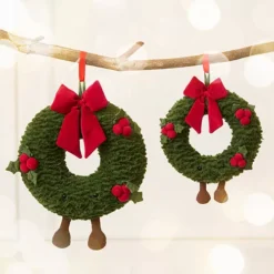 Jellycat Amuseables Knuffelkrans Kerst - 35 Cm -Kinderspeelgoed jc christmas stories 2022 0054 copy2