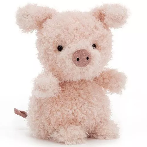 Jellycat Knuffelbig Little Pig - 18 Cm 3 Jellycat Knuffelbig Little Pig - 18 Cm