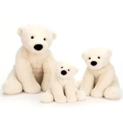Jellycat Knuffelijsbeer Perry Polar Bear - Xs - 12 Cm -Kinderspeelgoed jellycat knuffelijsbeer xs3
