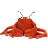 Jellycat Knuffelkrab Crispin - S - 11 Cm -Kinderspeelgoed jellycat knuffelkrab crispin