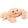 Jellycat Knuffelkrab Fluffy - 9 Cm 2 Jellycat Knuffelkrab Fluffy - 9 Cm -Kinderspeelgoed jellycat knuffelkrab fluffy 9 cm