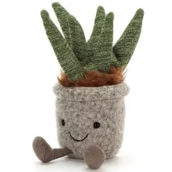 Jellycat Knuffelvetplant Aloe - 20 Cm