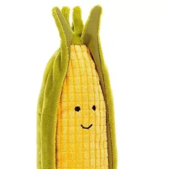 Jellycat Knuffelmais - 20 Cm -Kinderspeelgoed jellycat amuseables knuffelmais 20 cm 2