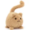Jellycat Caboodle Knuffelpoes - Ginger - 10 Cm -Kinderspeelgoed jellycat caboodle knuffelpoes ginger 10 cm 2