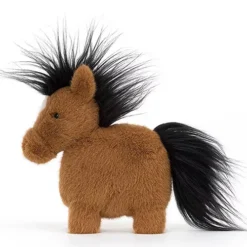 Jellycat Clippy Clop Knuffelpony Bay - 15 Cm -Kinderspeelgoed jellycat clippy clop knuffelpony bay 15 cm 3