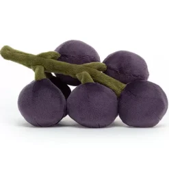 Jellycat Fabulous Fruit Knuffeldruiven - 15 Cm 7 Jellycat Fabulous Fruit Knuffeldruiven - 15 Cm -Kinderspeelgoed jellycat fabulous fruit knuffeldruiven 15 cm 1