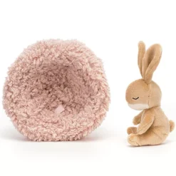 Jellycat Hibernating Knuffelkonijn - 12 Cm -Kinderspeelgoed jellycat hibernating knuffelkonijn 3
