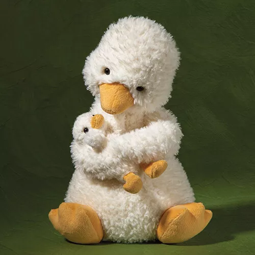 Jellycat Huddles Knuffeleend - 24 Cm 6 Jellycat Huddles Knuffeleend - 24 Cm - Afbeelding 4