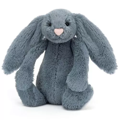 Jellycat Knuffelkonijn Dusky Blue Bunny - 9x18 Cm