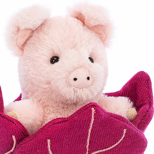 Jellycat Knuffelbig Poppin Pig - 12 Cm 4 Jellycat Knuffelbig Poppin Pig - 12 Cm - Afbeelding 2