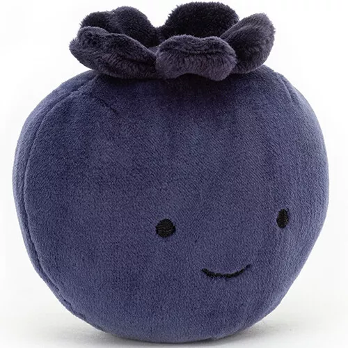 Jellycat Knuffelbosbes Fabulous Fruit Blueberry - 10 Cm 3 Jellycat Knuffelbosbes Fabulous Fruit Blueberry - 10 Cm