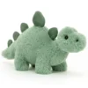 Jellycat Knuffeldino Fossilly Stegosaurus - S - 19x8 Cm -Kinderspeelgoed jellycat knuffeldino fossilly stegosaurus s 8 cm