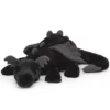 Jellycat Knuffeldraak Onyx - 66 Cm 1 Jellycat Knuffeldraak Onyx - 66 Cm -Kinderspeelgoed jellycat knuffeldraak onyx 2