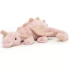 Jellycat Knuffeldraak Rose - 26 Cm -Kinderspeelgoed jellycat knuffeldraak rose 26 2