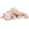 Jellycat Knuffeldraak Rose - 50 Cm