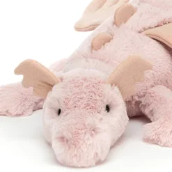 Jellycat Knuffeldraak Rose - 66 Cm 7 Jellycat Knuffeldraak Rose - 66 Cm -Kinderspeelgoed jellycat knuffeldraak rose 66 cm 2