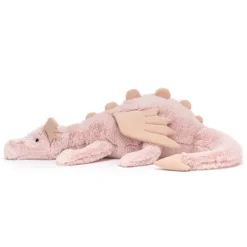 Jellycat Knuffeldraak Rose - 66 Cm 8 Jellycat Knuffeldraak Rose - 66 Cm -Kinderspeelgoed jellycat knuffeldraak rose 66 cm 3