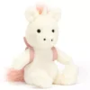 Jellycat Knuffeleenhoorn Backpack - 22 Cm -Kinderspeelgoed jellycat knuffeleenhoorn backpack 22 cm 1