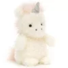 Jellycat Knuffeleenhoorn Little Unicorn - 18 Cm -Kinderspeelgoed jellycat knuffeleenhoorn little unicorn 18 cm 5