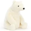 Jellycat Knuffelijsbeer Elwin - 31 Cm -Kinderspeelgoed jellycat knuffelijsbeer