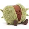 Jellycat Knuffelkastanje Amuseables - 11 Cm -Kinderspeelgoed jellycat knuffelkastanje amuseables 11 cm