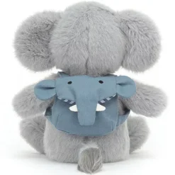 Jellycat Knuffelolifant Rugzak - 22 Cm -Kinderspeelgoed jellycat knuffelolifant rugzak 22 cm 1
