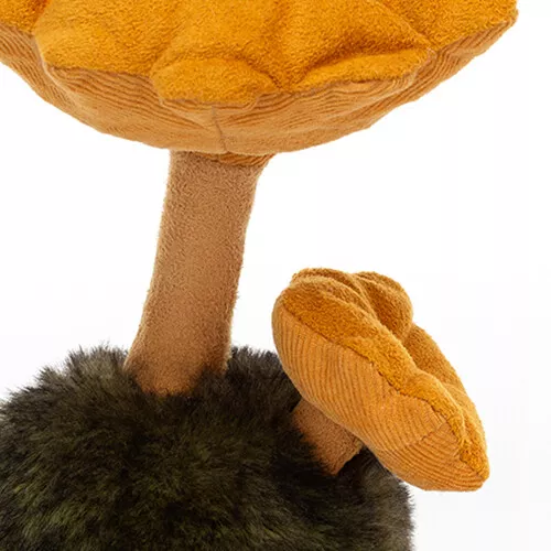 Jellycat Knuffelpaddenstoel Cantharel Wild Nature - 16 Cm 4 Jellycat Knuffelpaddenstoel Cantharel Wild Nature - 16 Cm - Afbeelding 2
