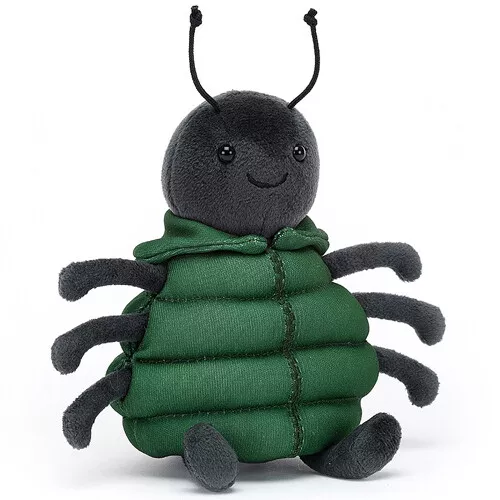 Jellycat Knuffelspin Anoraknid Black - 13 Cm 3 Jellycat Knuffelspin Anoraknid Black - 13 Cm