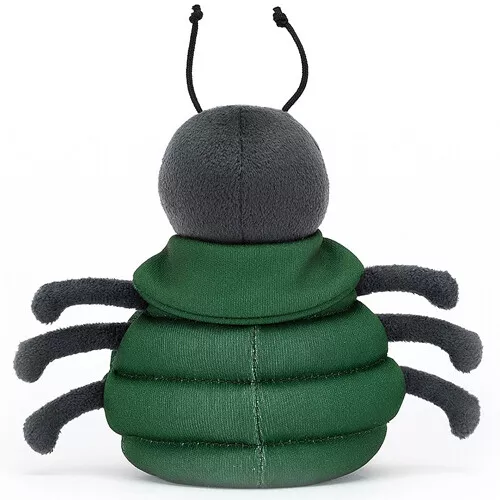 Jellycat Knuffelspin Anoraknid Black - 13 Cm 5 Jellycat Knuffelspin Anoraknid Black - 13 Cm - Afbeelding 3