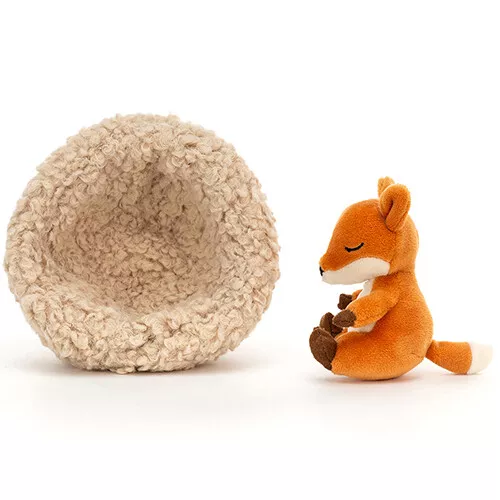 Jellycat Knuffelvos Hibernating Fox - 7 Cm 5 Jellycat Knuffelvos Hibernating Fox - 7 Cm - Afbeelding 3