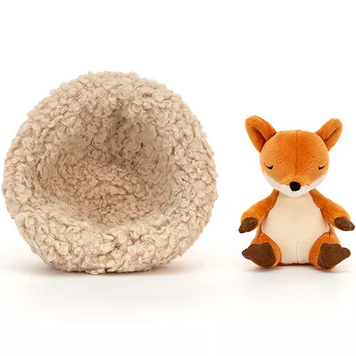 Jellycat Knuffelvos Hibernating Fox - 7 Cm 6 Jellycat Knuffelvos Hibernating Fox - 7 Cm - Afbeelding 4