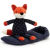 Jellycat Knuffelvos Snuggler - 23 Cm -Kinderspeelgoed jellycat knuffelvos snuggler fox 23 cm 2